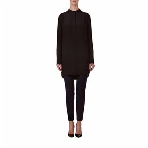 Protagonist Tunic Silk Crepe - Black NWOT